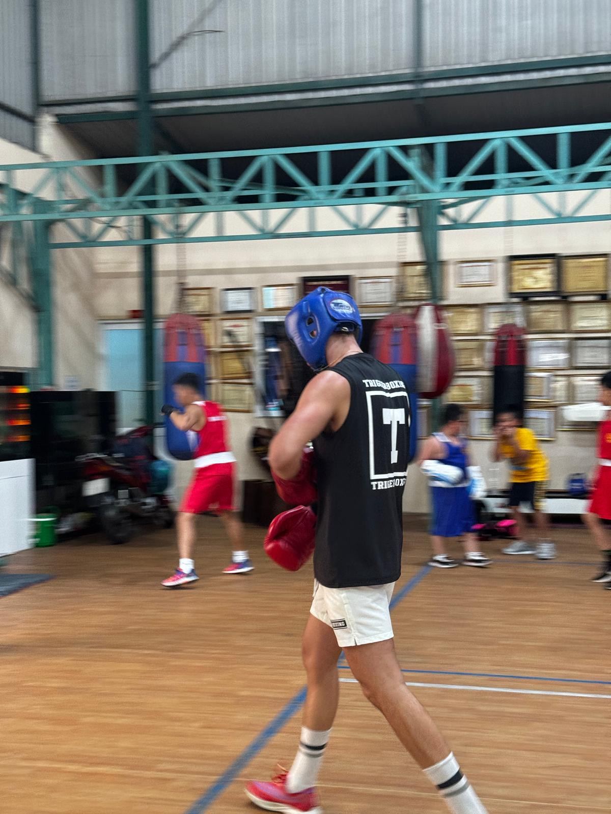 Trening na hali sportowej